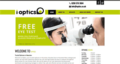 Desktop Screenshot of ioptics.co.uk